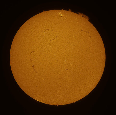 2026-07-06-0659_8-HAlpha-Soleil_Ares-M PRO_Gain=160_100r_96T_100reg