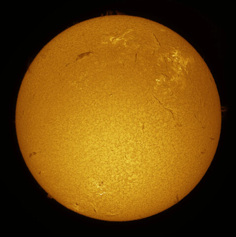 SOLEIL_HalphaHeliostar_050126@115544_Ares-M PRO_Gain=160_Exposure=5.0ms_100r_96T_110reg